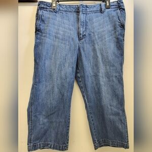 GAP Ladies Denim Crop Jeans Size 16